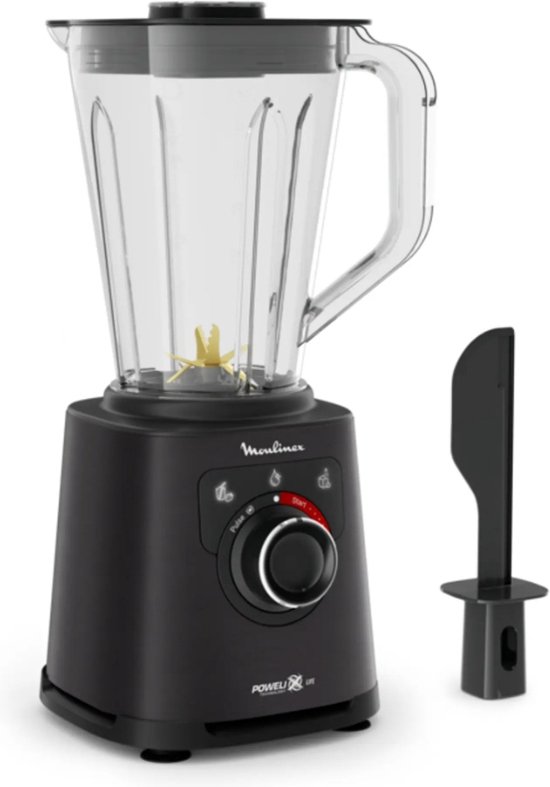Moulinex PerfectMix+ LM88A810 - Blender - 1200W - 1,5L - Zwart van Moulinex