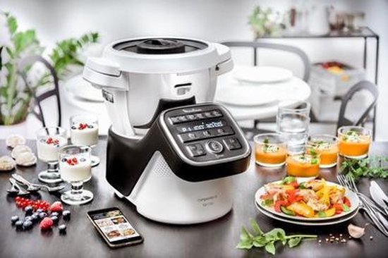 Moulinex YY4260FG keukenmachine 3 l Zwart, Roestvrijstaal, Wit 1550 W van Moulinex