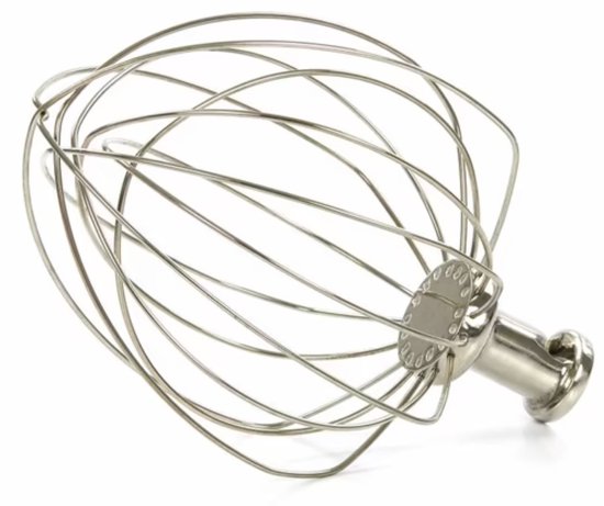 MPM 7 Stainless Steel Whip van KitchenAid