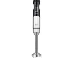 MPM - RVS Staafmixer - Mixer met Snelheidsregeling en Turbofunctie - 1500W - Zwart van Merkloos