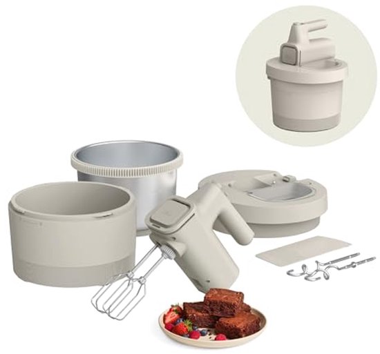 Multifunctionele 2-in-1 Handmixer en Blender voor de Keuken van Merkloos