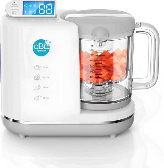 Multifunctionele Babyvoeding Stomer en Mixer 6-in-1 Keukenmachine voor Baby's van Merkloos