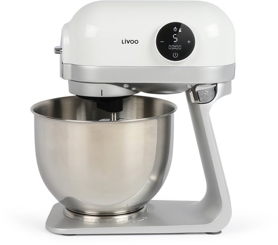 multifunctionele banketrobot 5l 1200w wit - livoo - dop234 van Merkloos