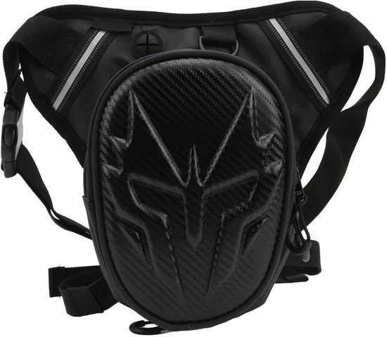 Multifunctionele Been Tas voor Motorrijden, Outdoor Activiteiten en Hiking - Duurzaam en Waterdicht Ontwerp met Verstelbare Band en Ruime Opbergcapaciteit van Merkloos