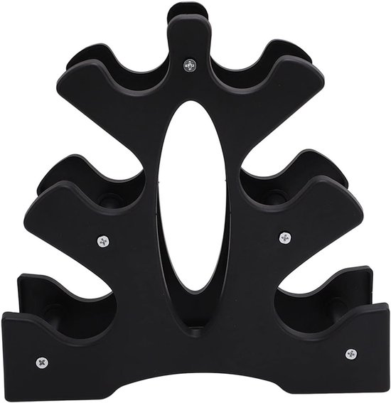 Multifunctionele Dumbbell Houder - Verticale Organizer voor Gewichten en Dumbbells, Ruimtebesparend en Stevig Ontwerp van Merkloos