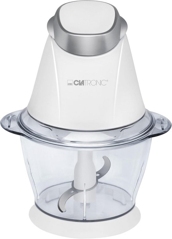 Multifunctionele Hakmolen en Ice Crusher - 2-in-1 Keukenapparaat - 250 Watt, Wit
