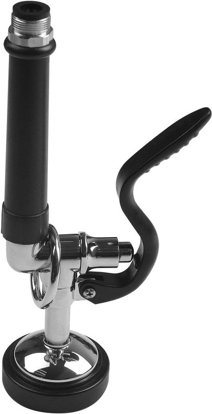 Multifunctionele Handdouche met Hoge Druk voor Afwasmachine - Flexibele Slang en Spraykop Accessoires in Zwart