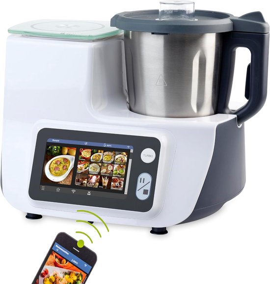 Multifunctionele Keukenmachine met Kookfunctie, Wifi en App Bediening | 12 Functies van Merkloos