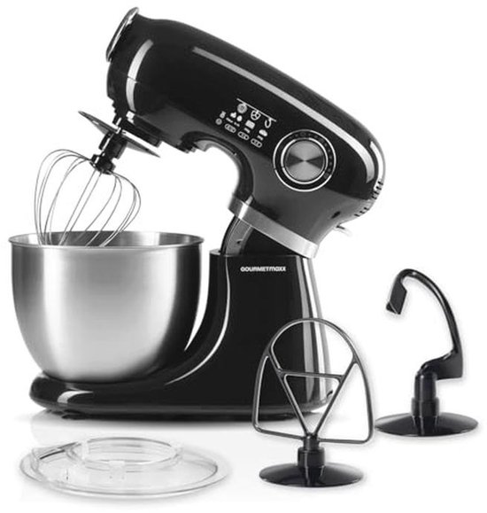 Multifunctionele Keukenmachine met Mengkom en Opzetstukken - Krachtige Mixer en Kneedmachine