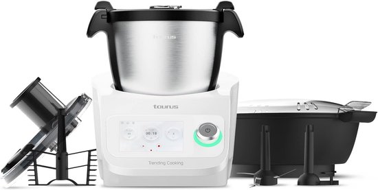 Multifunctionele Keukenmachine met WiFi, Touchscreen en Geïntegreerde Weegschaal - 1600W van Thermomix