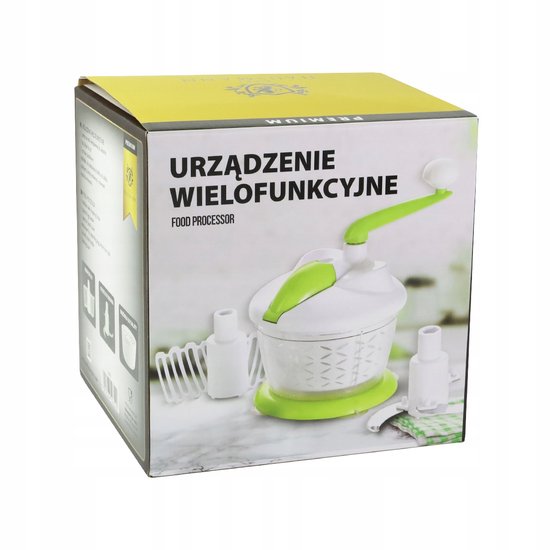 Multifunctionele Keukenmolen: Groentesnijder, Salade Droger & Eiwitklopper