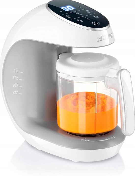 Multifunctionele keukenrobot 7-in-1: stomen, mixen, steriliseren en verwarmen