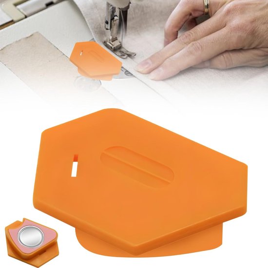 Multifunctionele Magnetische Naai Gids met Schaal en Verwijderbare Polygonale Magneten voor Universele Naaimachines van Merkloos