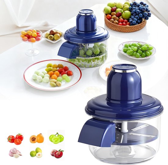 Multifunctionele Peelingmachine voor Groenten en Fruit, Automatische Knoflookschiller, Oplaadbare Keukenhulp van Merkloos