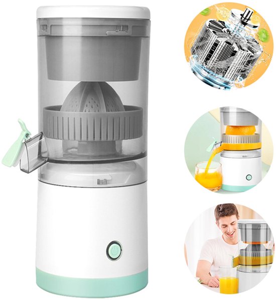 Multifunctionele Pers, Draagbare Sapcentrifuge, Oplaadbare Elektrische Sapcentrifuges, Gemakkelijk Schoon Te Maken.
