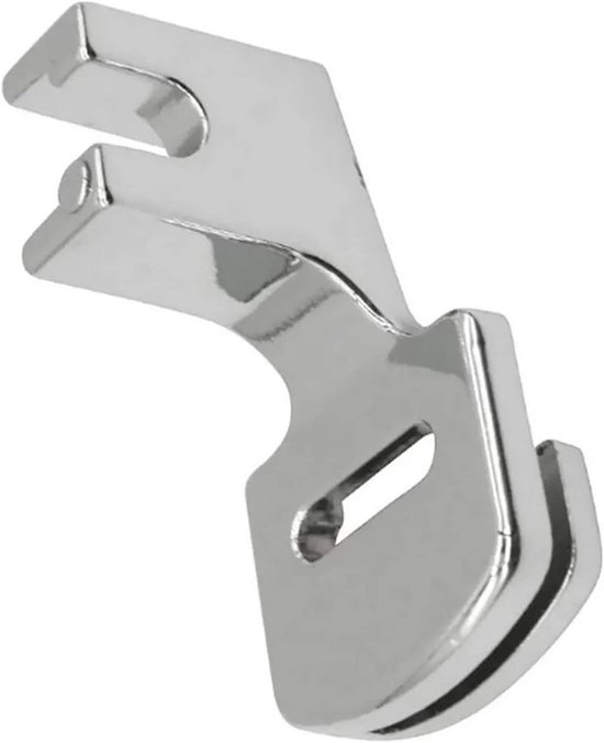 Multifunctionele Rimpelvoet van RVS voor Naaimachines - Ideaal voor Creatieve Naaiprojecten en Vervangingen - Afmetingen 2.7 X 5 X 1.5 Cm van Merkloos