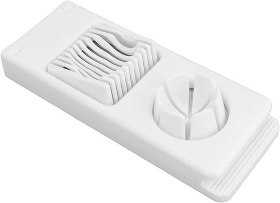 Multifunctionele RVS Eieren Snijder voor Kook- en Softfruit, Ideaal voor Keuken en Eieren bereiden van Merkloos