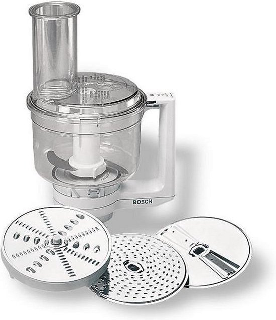 MUM5 - Multimixer met drie snijschijven en universeel mes van Bosch