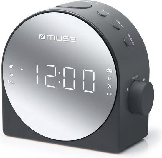 Muse M186 CMR wekkerradio EU-stekker van Merkloos