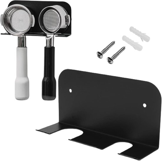 Muurbeugel voor Koffiescherm, Koffieaccessoires Houder, Geschikt voor 51, 53, 54 en 58 mm Handvatten