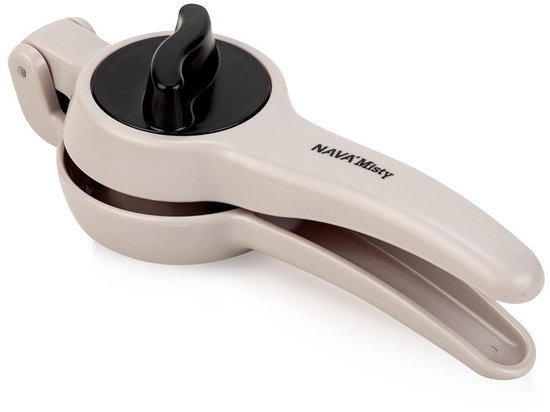 Nava Misty - Handmatige Citruspers - Beigekleurige Kunststof - Geschikt voor Vaatwasser van Merkloos