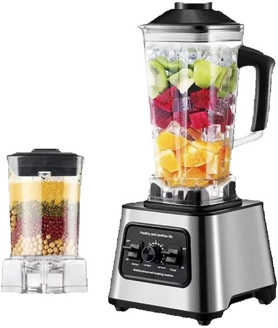 NextNovaDeals Blender - Blender smoothie - Multifunctionele voedselprocessor - Ijsvergruizer - 600 watt