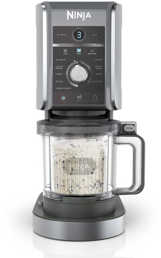 Ninja CREAMi Deluxe 10-in-1 IJsmachine - NC502EU van Ninja