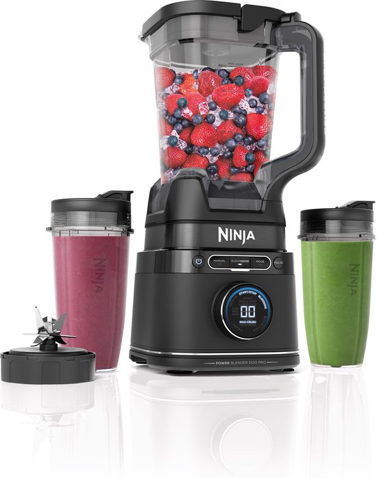 Ninja Detect 2-in-1 Blender en Smoothie Maker - BlendSense Technologie - 2024 Model - 1200 Watt - TB301EU van Ninja