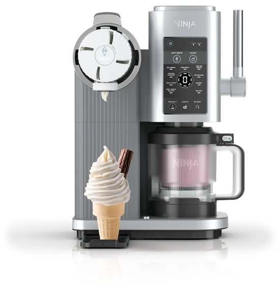 Ninja NC701EU- IJsmachine - Softijs - Sorbetijs - Milkshake - 13 programma's van Ninja