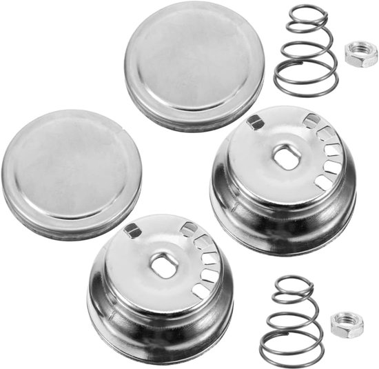 Noedelmaker Knop - Pasta Maker Deel - Zelfgemaakte Pasta - Handveilig Ontwerp - 45x45x25 mm - Zilver