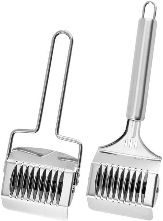 Noedelsnijder - roestvrij staal handmatige pastamaker spaghettimaker deegsnijder multifunctioneel thuis pasta keukengereedschap