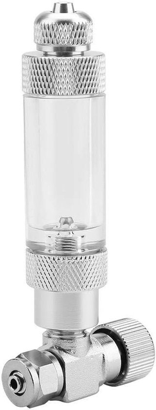 Noodklep voor CO2 Regulator in Aquariums - Bubble Counter Accessoire voor Vissen en Planten van Merkloos