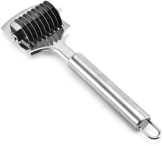 Noodle Cutter, Stainless Steel Portable Pasta Roller, Household Manual Multifunctional Noodle Maker