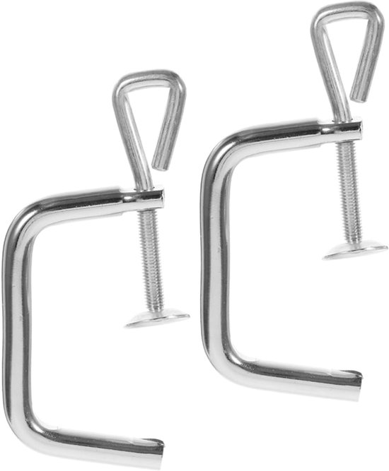 Noodle Machine Onderdelen - Pastamaker Accessoires - Verse Pasta Maken - Stevig Ijzeren Materiaal - 2 Stuks - Zilver
