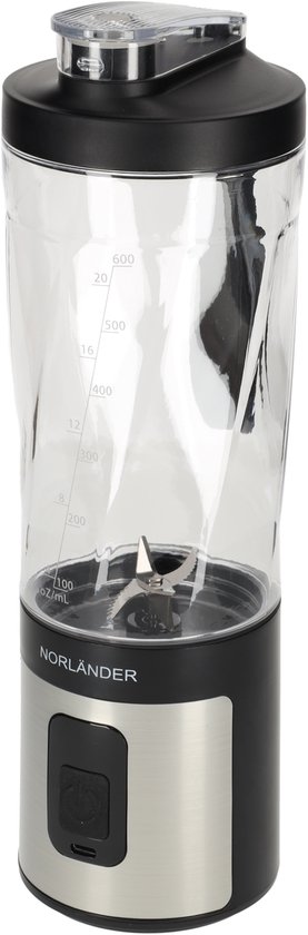 NORLÄNDER On The Go Blender Zwart van Merkloos