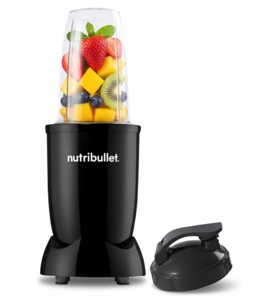 Nutribullet Blender Original - Smoothie Maker - Incl. 700 ml Drinkbeker en To-Go Deksel - 500 Watt - BPA- en BPS-vrij - Glossy Zwart van Nutribullet