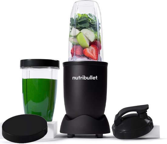 Nutribullet Exclusive Blender - 900 Watt - Smoothie Maker - Incl. To Go Accessoires & Digitaal Receptenboek - Zwart van Nutribullet