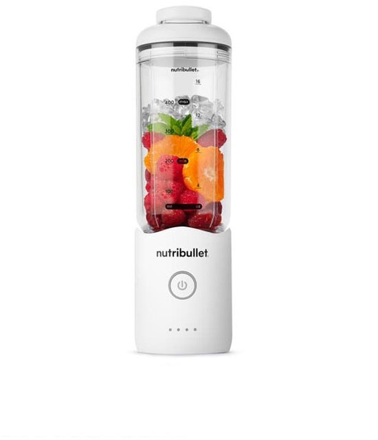 NutriBullet NBP013W blender 0,59 l Draagbare blender Wit van Merkloos