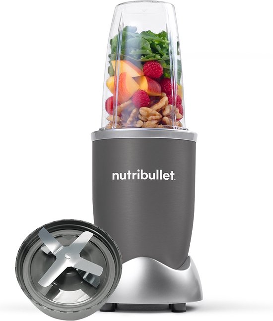Nutribullet Original Blender - 5-delig - 600 Watt - Blender - Grijs van Nutribullet