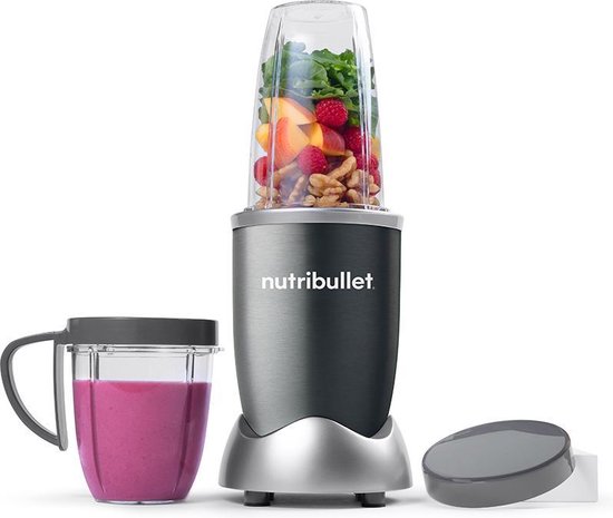 Nutribullet Original Blender - 600 Watt - 8-delig - Grijs van Nutribullet