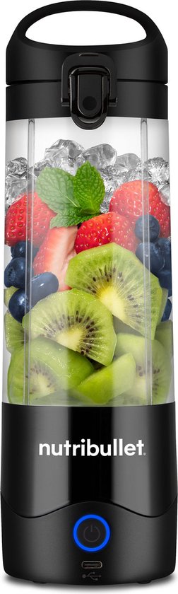 nutribullet Portable - Blender To Go - Mini Blender - Draadloos - Zwart van Nutribullet