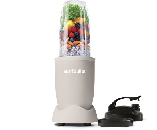 Nutribullet Pro Blender - 900 Watt - Incl. Mixing Accessoires - Incl. 900 ml Tritan Drinkbeker- BPA- en BPS-vrij - Linen van Merkloos