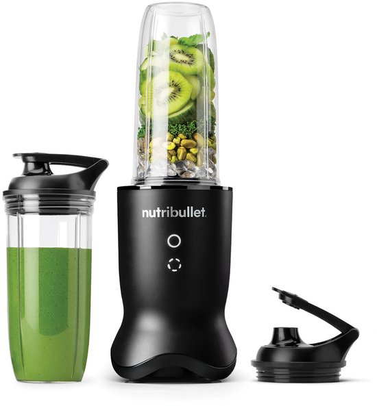 Nutribullet Ultra Blender - Verlichte Touch Knoppen - Pulse Functie - To Go Beker - 1200 Watt - Satin Black van Nutribullet