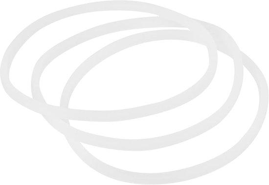 O-ring afdichting 3 stuks - rubberen afdichtring - vervangend voor blender en sapcentrifuge - betrouwbaar mengen - ShopVlot