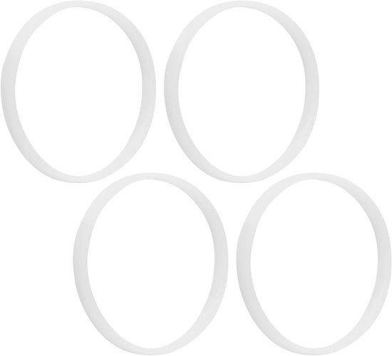 O-Ring Pakking voor Juicer Blender Vervanging Seals 10cm - Wit Rubber Afdichting voor Keukenapparatuur in Huis en Tuin