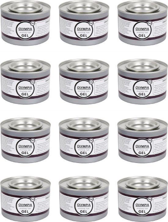 Olympia brandpasta gel 200g (12 stuks)