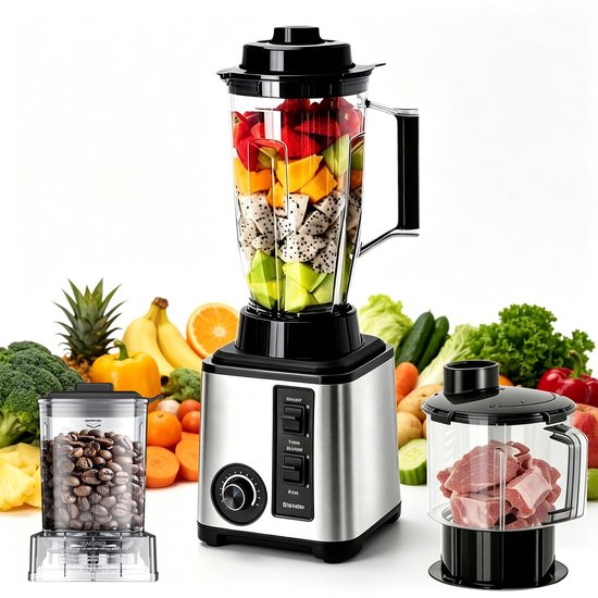 Omgoods - 3-in-1 Blender en Smoothiemaker
