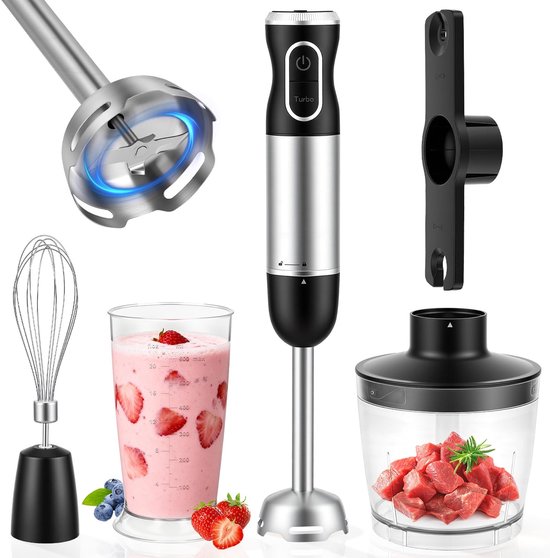 Omgoods - 4-in-1 Elektrische Hand Blender Set