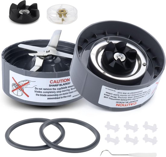 Omgoods - 900w Blender Blade Vervangset - 13 Stuks voor Mixen en Sappen