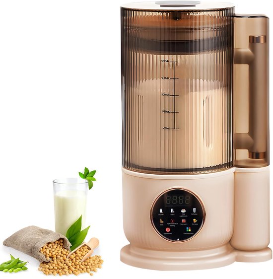 Omgoods - Automatische Sojamelkmaker met 12 Bladen